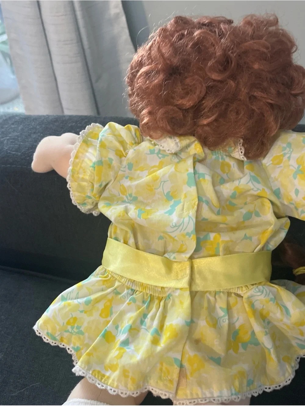 Cabbage Patch Doll with Growing Auburn Hair all original clothes and shoes
